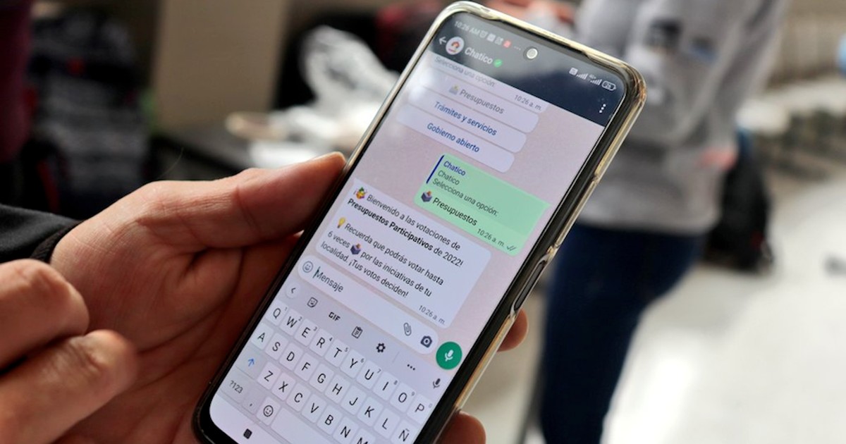 Distrito presenta a su agente virtual Chatico que guía a la ciudadanía