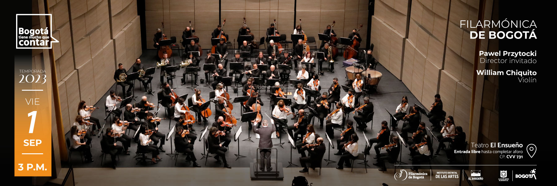 Schumann, Bruch y Liszt en interpretación de la Filarmónica de Bogotá