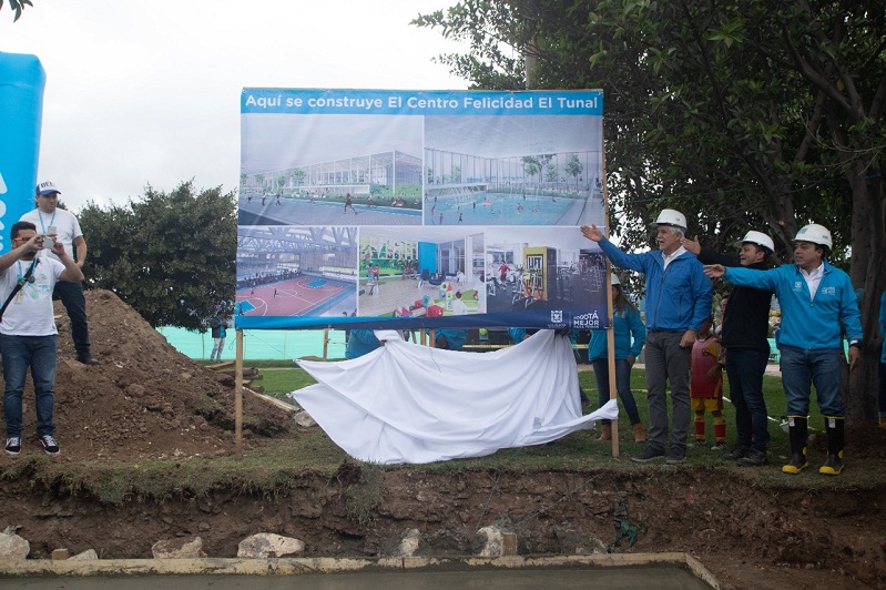 Arranca construcción de Centros Felicidad en Bogotá