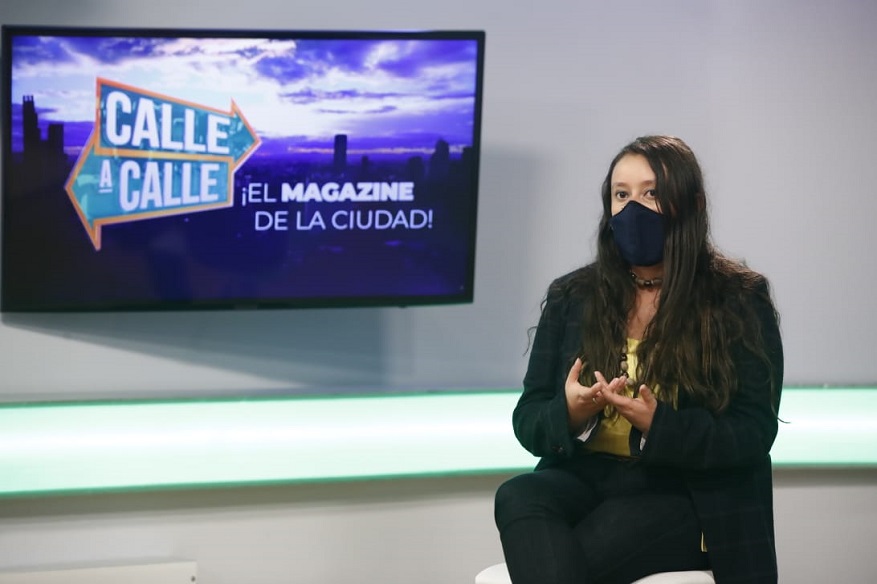 Alcaldesa en nueva emisión de programa Calle a Calle - Foto: Comunicaciones Alcaldía