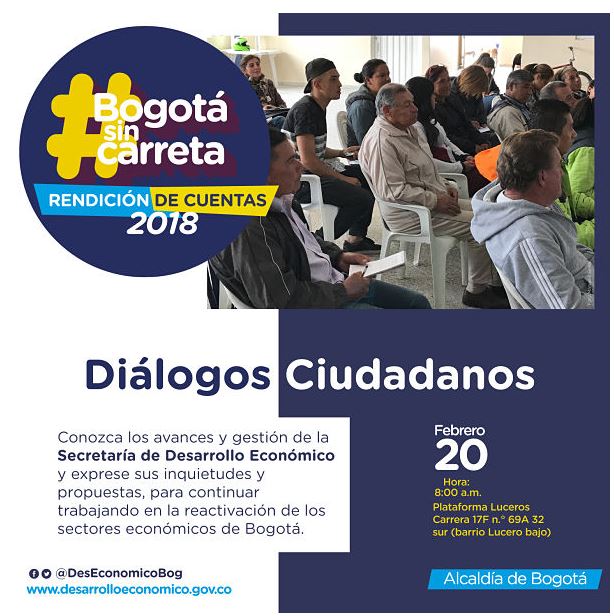 Diálogos Ciudadanos del sector económico