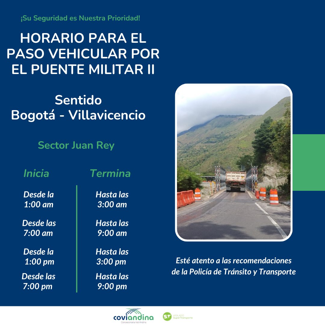 Salida e ingreso a Bogotá por la vía al llano hoy 28 de diciembre 2023