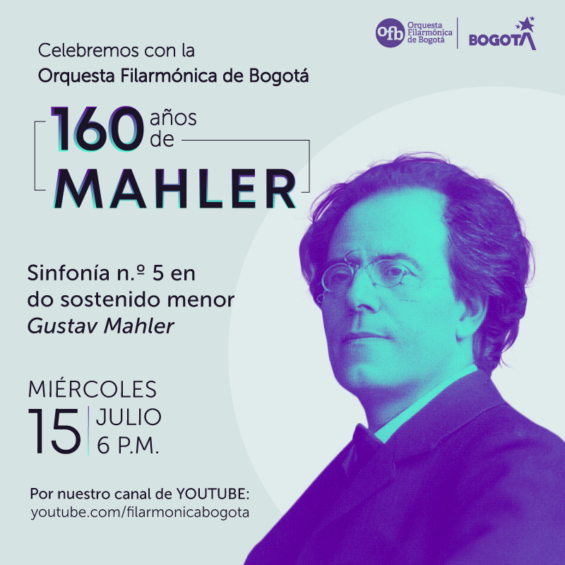 Filarmónica de Bogotá conmemora el nacimiento de Mehler