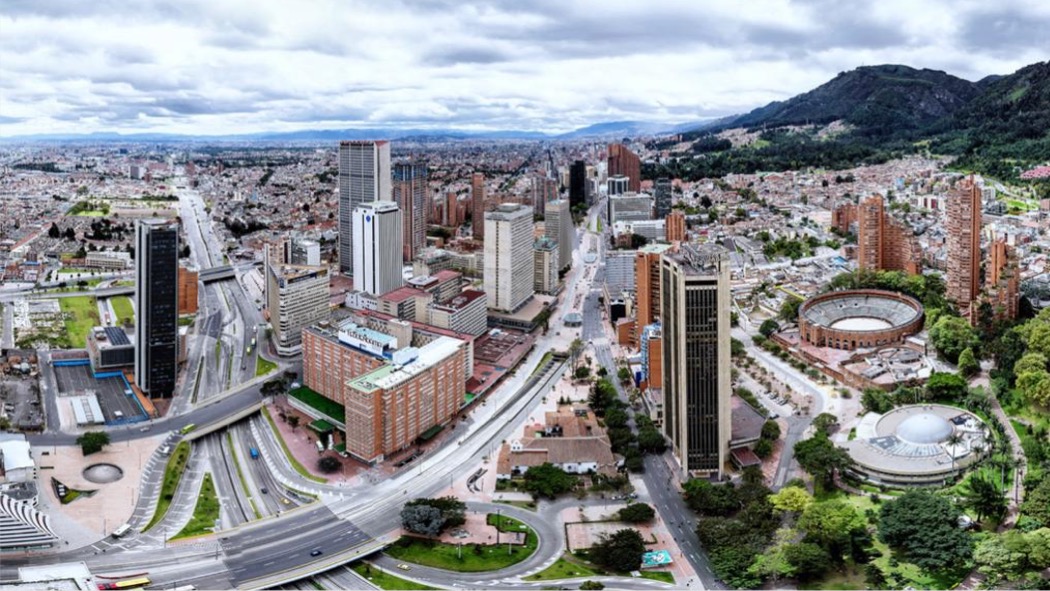 Panorámica del centro de Bogotá, Colombia. Foto: SDM