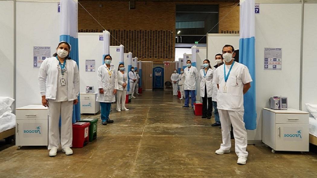 El Centro Hospitalario Transitorio ubicado en Corferias atendió personas que estaban contagiadas de Covid-19