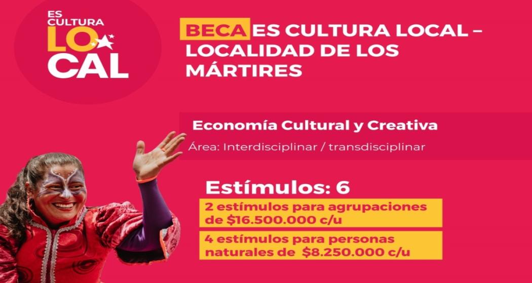 Convocatoria abierta para beca en el programa 'Es Cultura Local 2021' 