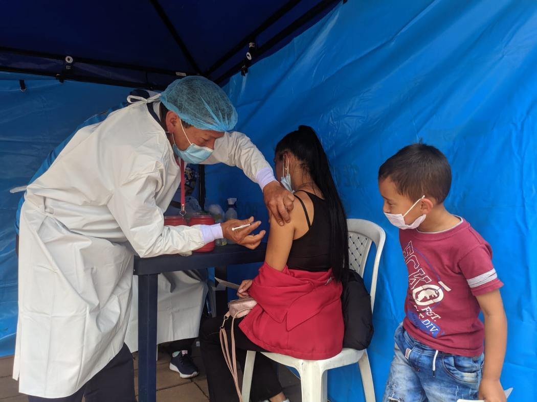 Dónde hay vacunas contra la influenza en Bogotá. Puntos habilitados 