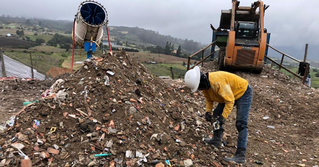 ¿Cómo se aprovechan los escombros de arrojo clandestino en Bogotá?