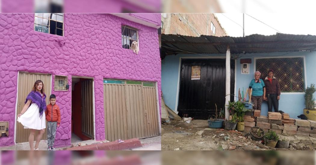 Distrito pinta las fachadas de las casas en estratos 1 y 2 de Bogotá
