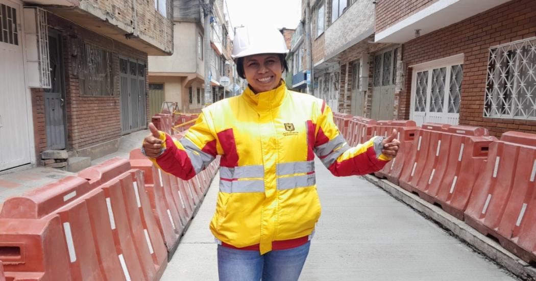 Ing. Elena Alvarado lidera los equipos de la UMV que mejoran las vías 