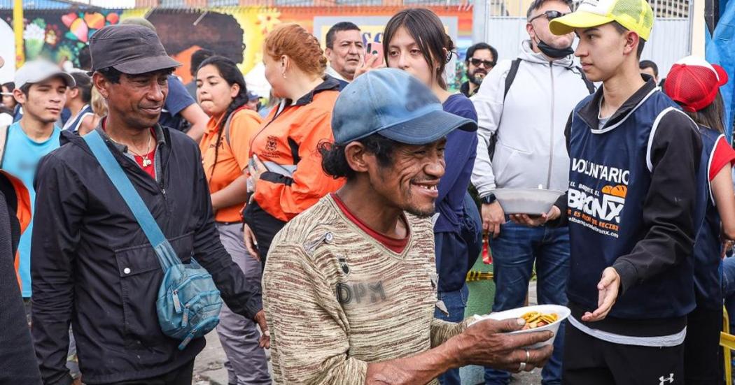 Alcaldía celebró el fin de año con cerca de 1.000 personas habitantes de calle