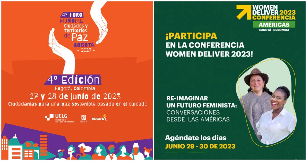 Bogotá sede de Foro Mundial de Ciudades y territorios de Paz y del Women Deliver