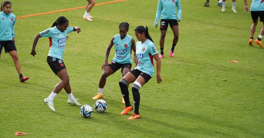 bogotanas en selección femenina de fútbol
