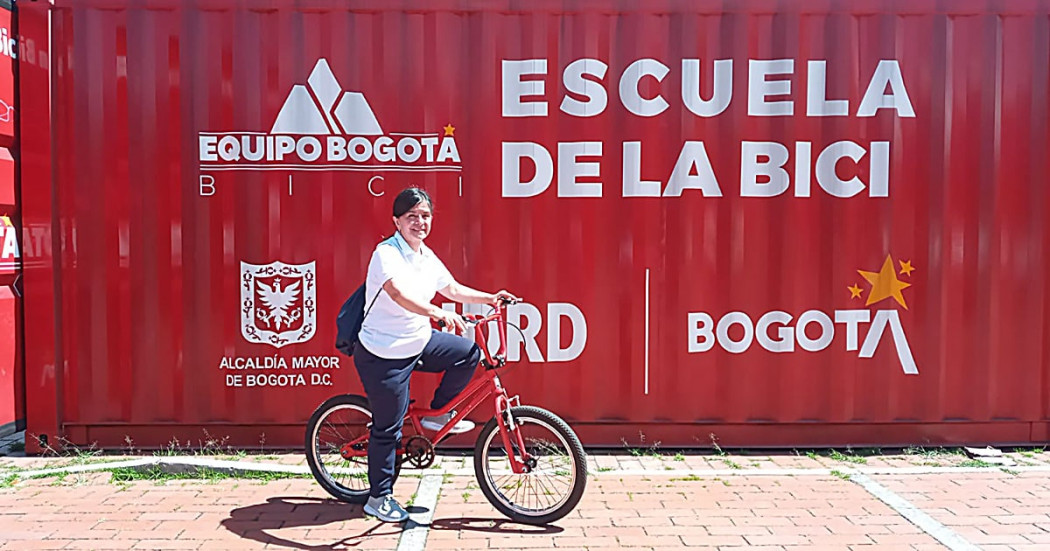 Conoce la historia de Rocío Perdomo en la Escuela de la Bicicleta IDRD
