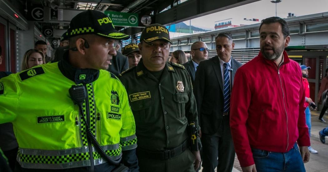 Bogotá camina segura: Inició el Plan de Seguridad en Estaciones de TransMilenio