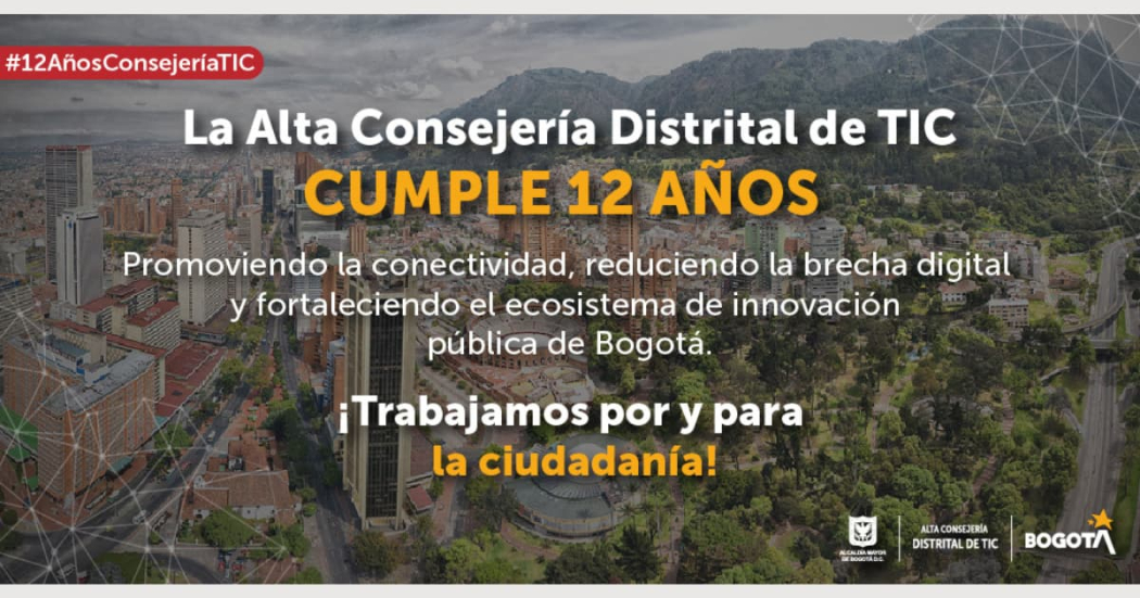 Alta Consejería TIC 12 años promoviendo tecnología e innovación Bogotá