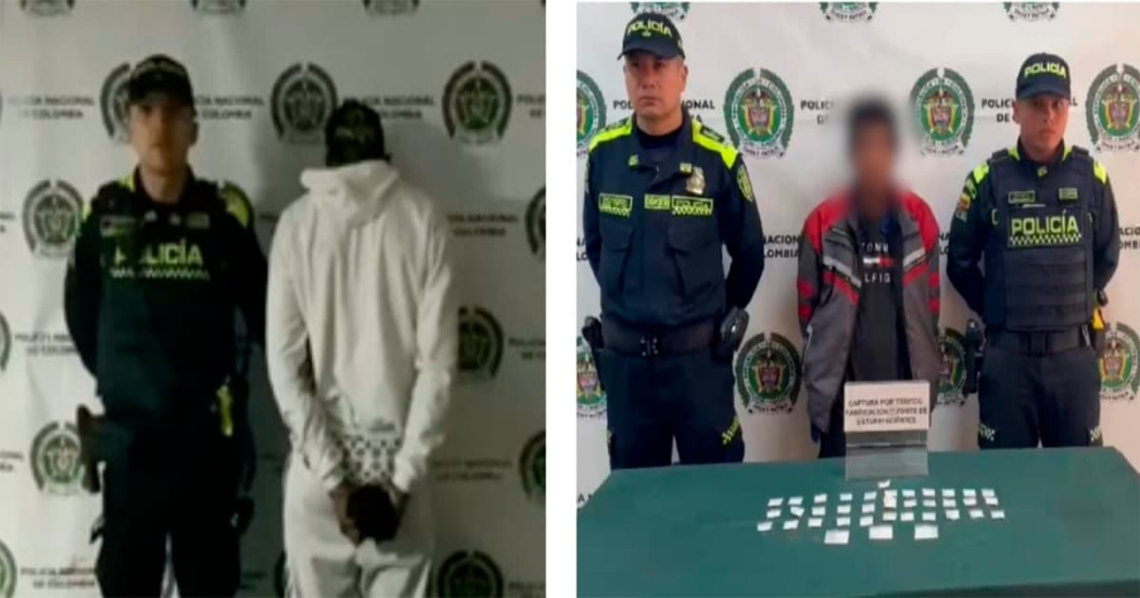Dos personas capturadas por tráfico de estupefacientes en Antonio Nariño y Bosa 