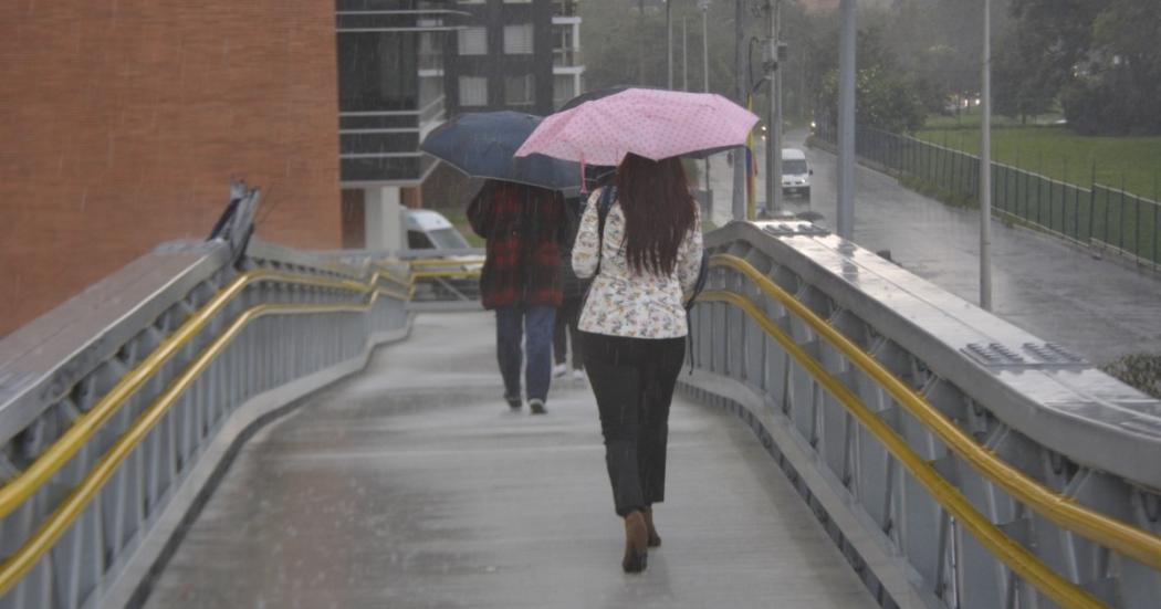 Recomendaciones en caso de tormentas eléctricas por lluvias en Bogotá