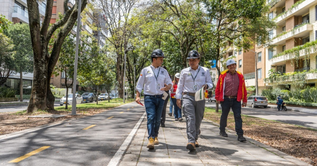 Director del IDU verifica avances en obras de valorización en Bogotá