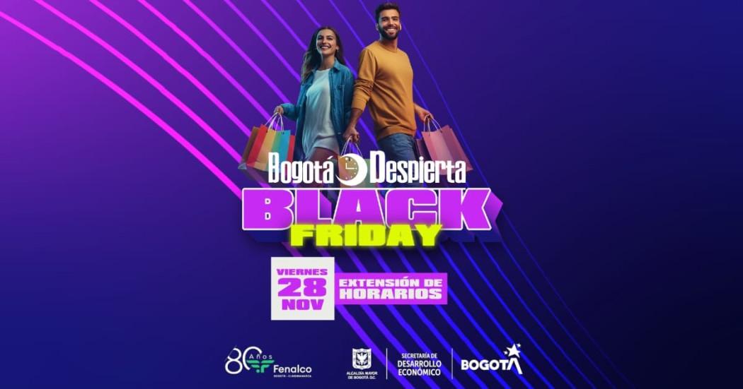 Jornada de Bogotá Despierta y 'Black Friday' viernes 28 de noviembre