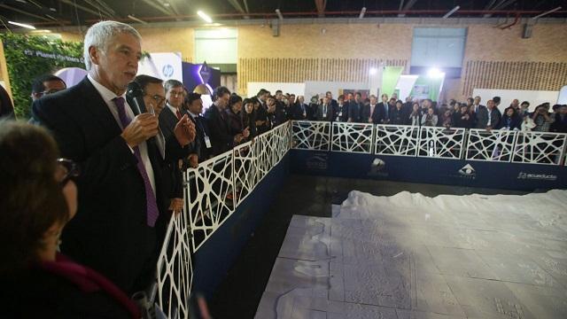 Maqueta Bogotá cumbre Alcaldes - Foto: Prensa Alcaldía Mayor / Diego Bauman
