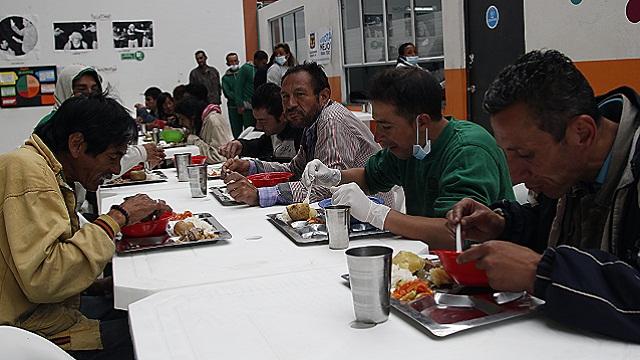 Atención centro habitantes de calle - Foto: Prensa Secretaría de Integración Social