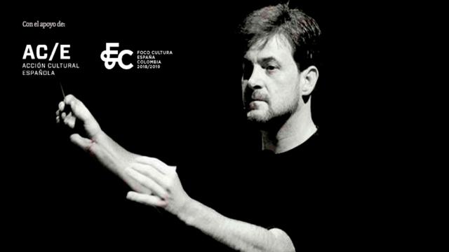 Director español Álvaro Albiach - Foto: Orquesta Filarmónica de Bogotá