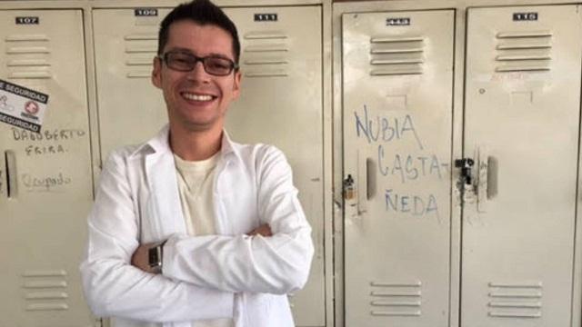 Luis Miguel Bermúdez, el mejor profesor de Colombia. Foto: El País.