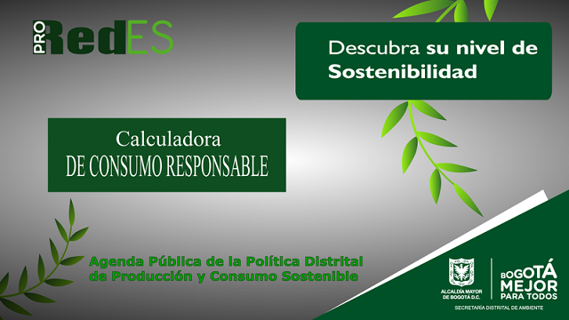 Alcaldía Peñalosa lanza 'Calculadoa de Consumo Responsable'