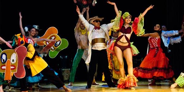 Carnavaliando, con el ballet folclórico de danza Colombia