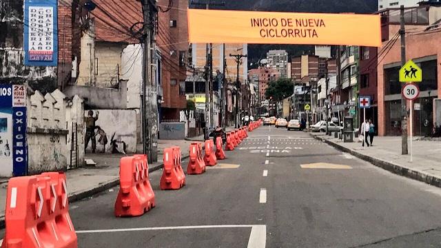 Nuevas CicloRutas en Bogotá - Foto: Prensa Secretaría de Movilidad