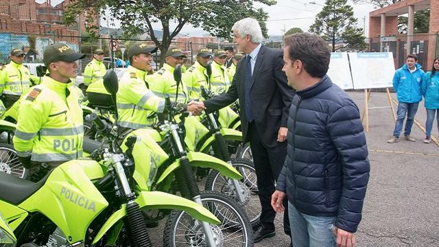 Entrega de motos para San Cristóbal y Ciudad Bolívar -  Foto: Prensa Comunicaciones Alcaldía Bogotá 