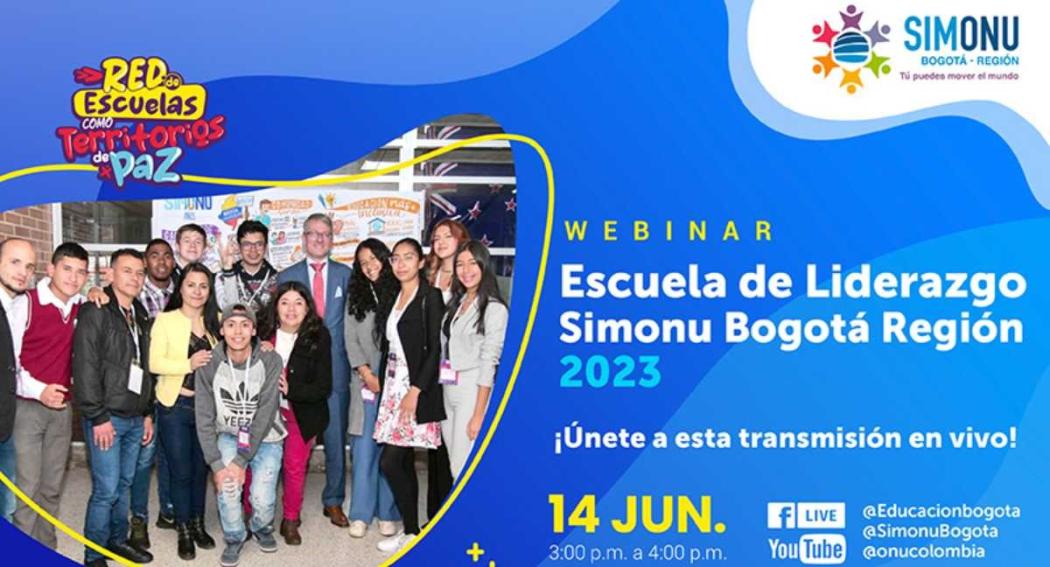 Charla sobre Escuela de Liderazgo Simonu Bogotá Región 2023