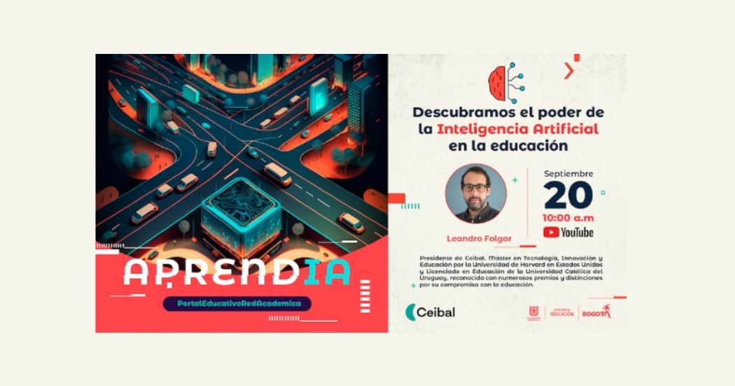 Charla virtual sobre inteligencia artificial con Leandro Folgar 