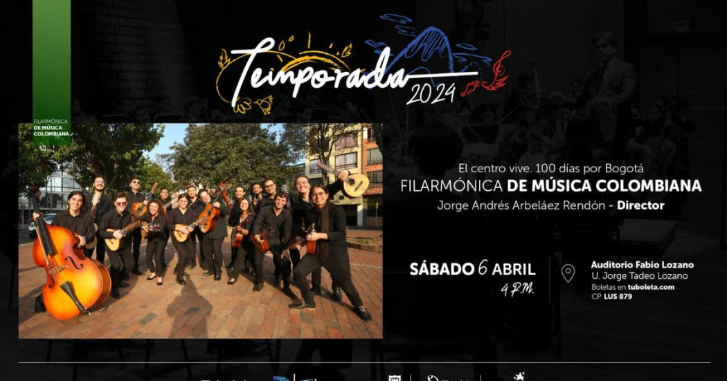 Marzo 6: concierto de la Orquesta Filarmónica de Bogotá