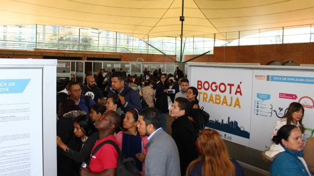 Feria de Empleo Bogotá Trabaja - Foto: Secretaría de Desarrollo Económico