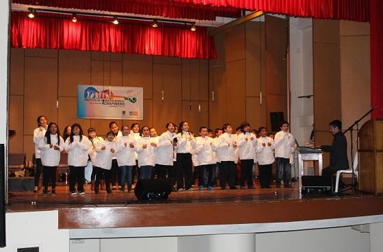 Participantes de Chapinero en formación musical - Foto: Alcaldía Local de Chapinero