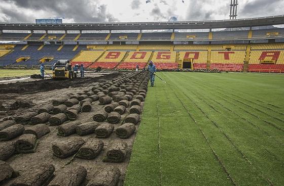 Obras estadio El Campín - Foto: Prensa Alcaldía Mayor de Bogotá / Camilo Monsalve