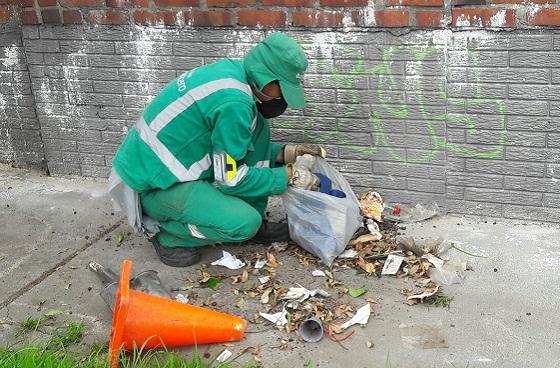 Recolección de basuras - Foto:Prensa UAESP