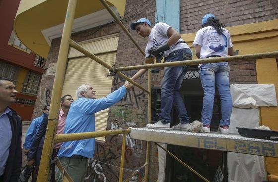 Revitalización centro histórico - Foto: Prensa Alcaldía Mayor/ Camilo Monsalve