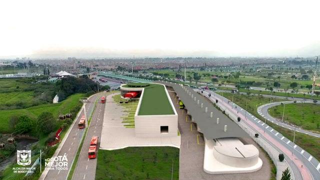 TransmiCable - Estación Portal El Tunal - Foto: IDU