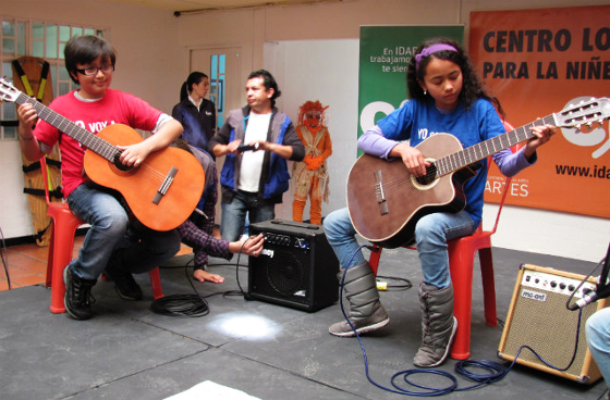 Centros de Formación Musical y Artística beneficiarán a la niñez de Bogotá