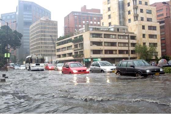 Inundaciones en Bogotá