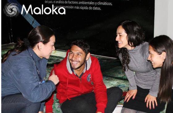 Guías en Maloka - Portal Bogotá - Foto:maloka