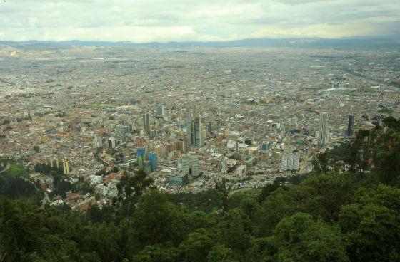 Cerros Orientales de Bogotá.