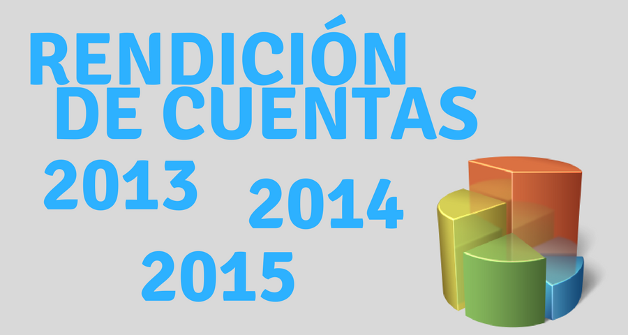 Rendición de cuentas 2013-2014-2015