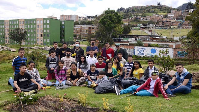 Alumnos del colegio José Félix Restrepo - Foto: Secretaría Distrital de Educación