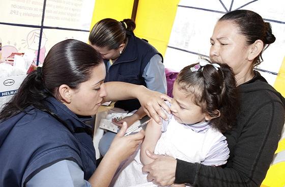 Punto de vacunación - Foto: Oficina de Prensa Alcaldía Mayor