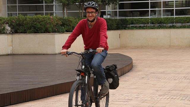 Gerente de la bicicleta - Foto: Desarrollo Institucional, Secretaría General / Maria Paula Castellanos