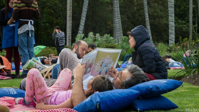 Lectura bajo los árboles 23 y 24 de septiembre de 2017 - Foto: Idartes-Carlos Lema